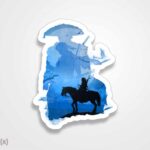 استیکر/ برچسب 13 Ghost of Tsushima