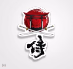 استیکر/ برچسب 10 Ghost of Tsushima