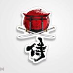 استیکر/ برچسب 10 Ghost of Tsushima