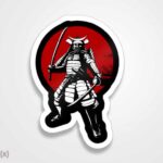 استیکر/ برچسب 5 Ghost of Tsushima