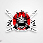 استیکر/ برچسب 4 Ghost of Tsushima