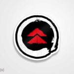 استیکر/ برچسب 21 Ghost of Tsushima