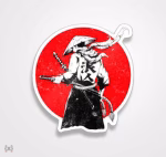 استیکر/ برچسب 20 Ghost of Tsushima