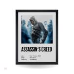 تابلو و پوستر Assassin's Creed - مدل Infographic