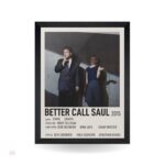 تابلو و پوستر Better Call Saul- مدل Infographic