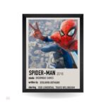 تابلو و پوستر SPIDER MAN - مدل Infographic