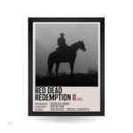 تابلو و پوستر Red Dead redemption 2 - مدل Infographic اینفوگرافیک
