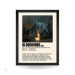 تابلو و پوستر Bloodborne - مدل Infographic اینفوگرافیک