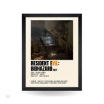 تابلو و پوستر Resident Evil VII - مدل Infographic اینفوگرافیک