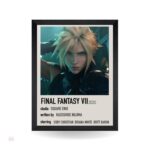 تابلو و پوستر Final Fantasy VII - مدل Infographic