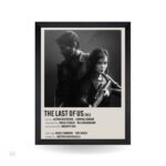 تابلو و پوستر بازی The Last of US- مدل Infographic