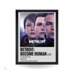 تابلو و پوستر Detroit Become human - مدل Infographic