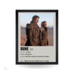 تابلو و پوستر Dune - مدل Infographic