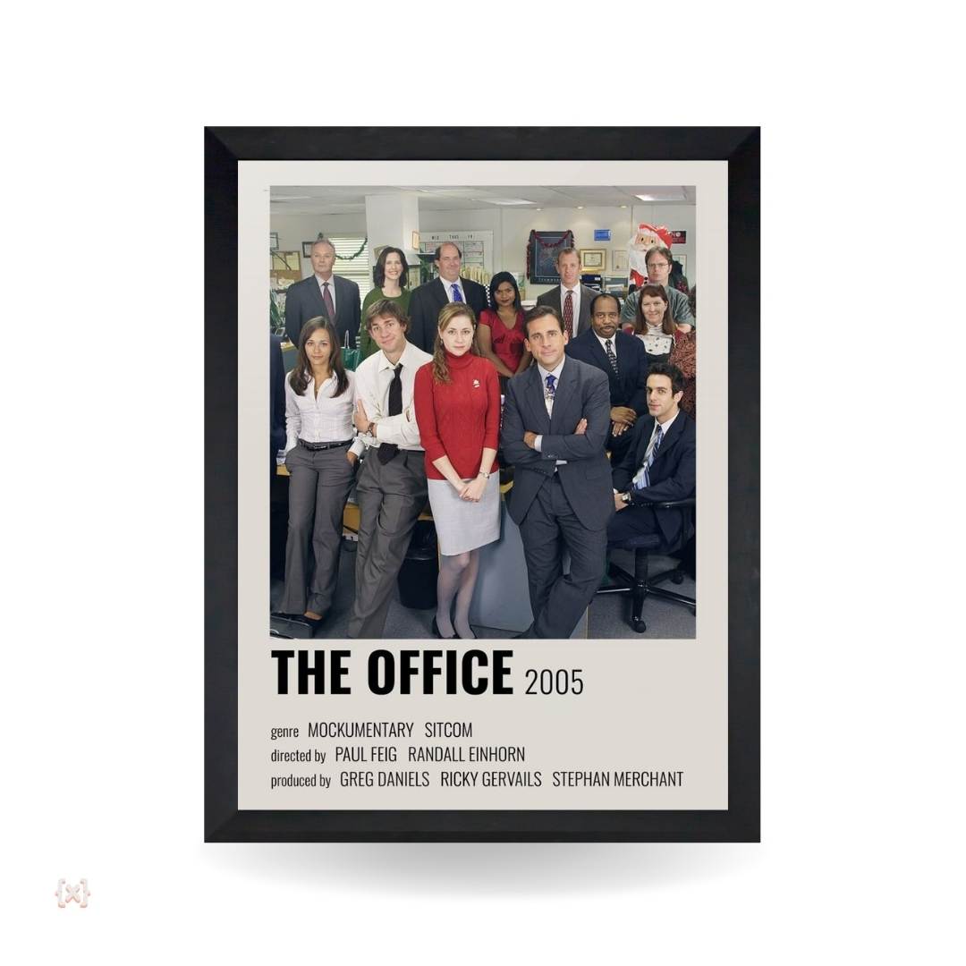 Minimal Nerdvana (96) تابلو و پوستر The Office - مدل Infographic - تصویر 1