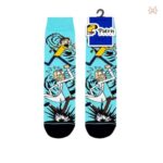 جوراب ساق بلند طرح ریک و مورتی