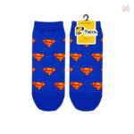 جوراب ساق کوتاه طرح سوپرمن