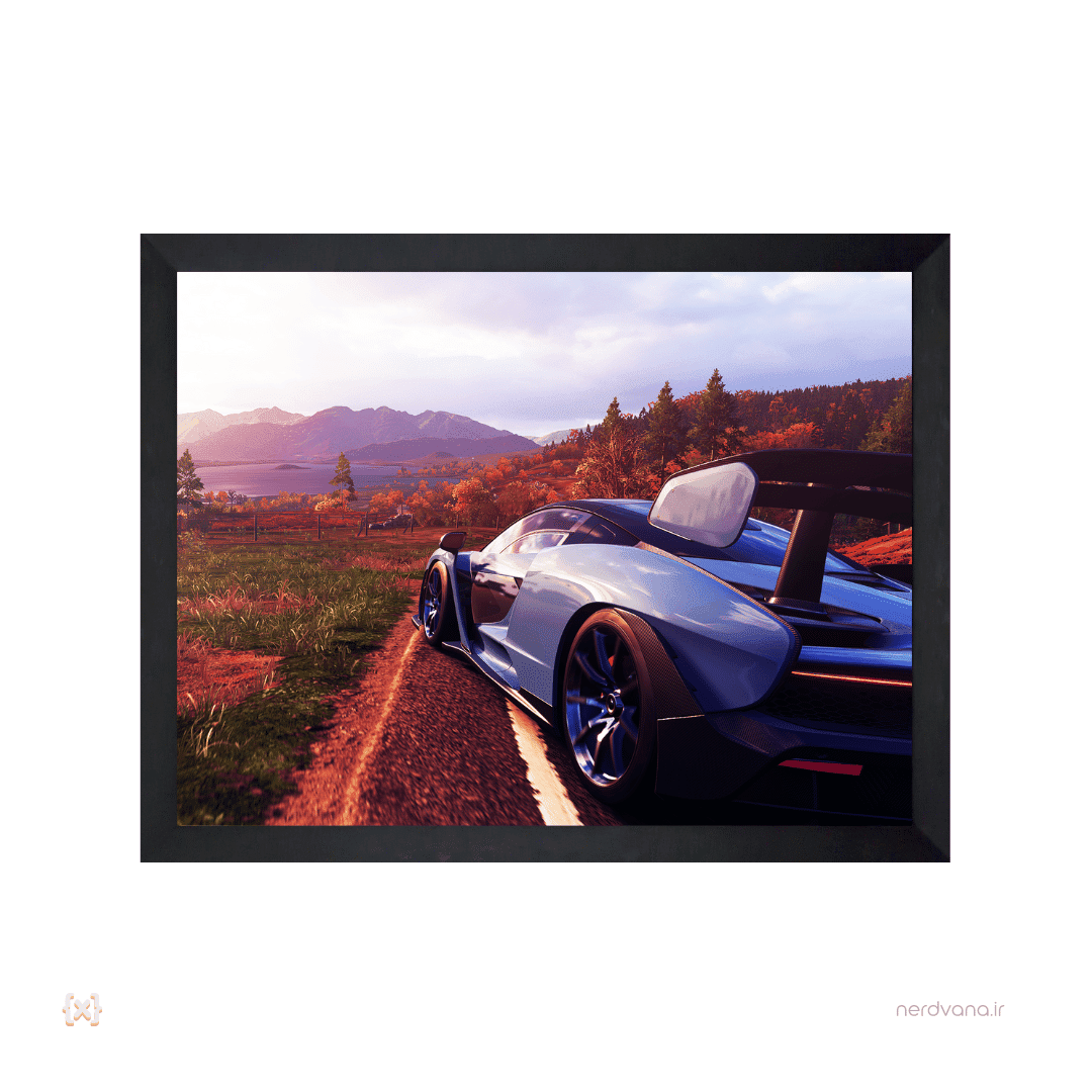 Forzahorizo-Nerdvana (22) تابلو و پوستر - Forza Horizon - مکلارن و منظره - تصویر 1