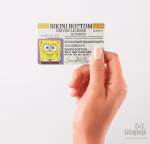 استیکر کارت بانکی - طرح باب اسفنجی - SpongeBob - تصویر 2