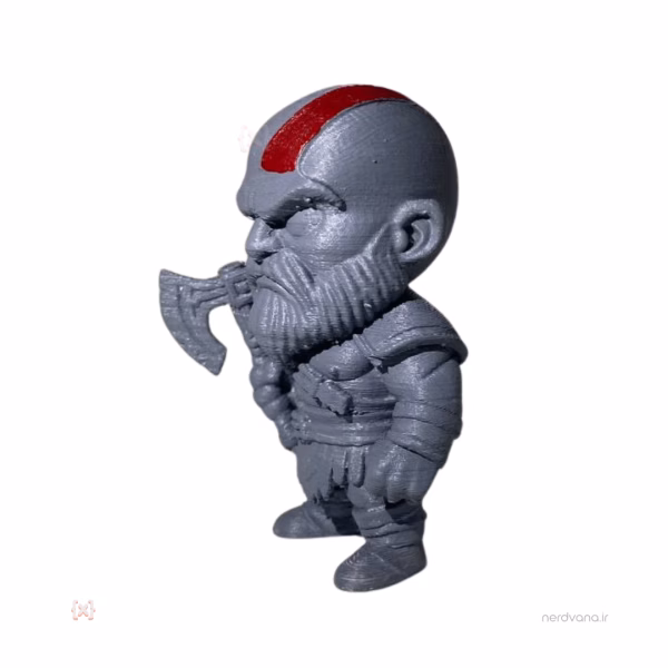 اکشن فیگور چیبی گاد آف وار (خدای جنگ) - God of war - 🔮 چاپ 3d. - تصویر 2