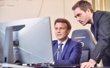 مکرون از طرح محدودیت بازی های ویدئویی دفاع کرد