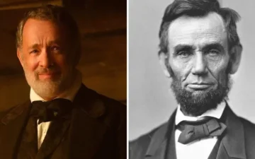 تام هنکس با ایفای نقش لینکلن به پرده‌های سینما بازمی‌گردد.Webp