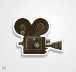استیکر/ برچسب Cam
