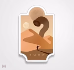 استیکر/ برچسب Dune
