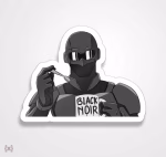 استیکر/ برچسب Black Noir