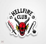 استیکر/ برچسب HellFire