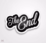استیکر/ برچسب End
