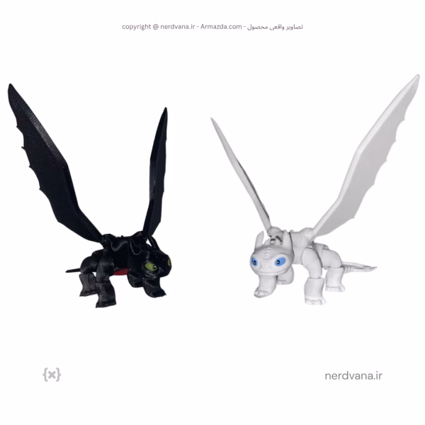 اکشن فیگور بی دندون - Toothless - 🔮 چاپ 3d - تصویر 3