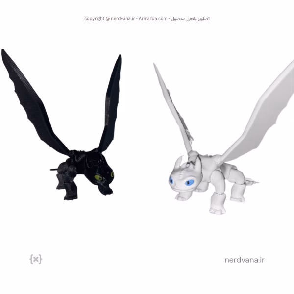 اکشن فیگور بی دندون - Toothless - 🔮 چاپ 3d - تصویر 4