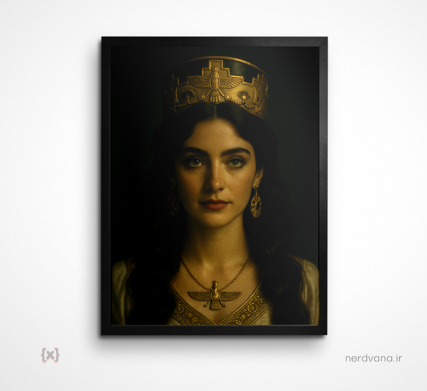 تابلو و پوستر آتوسا - Atossa - دختر ایران تابلو و پوستر آتوسا - Atossa - دختر ایران