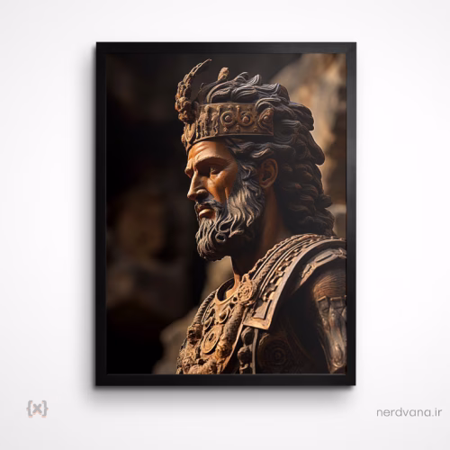 تابلو و پوستر کوروش شاه Cyrus The King