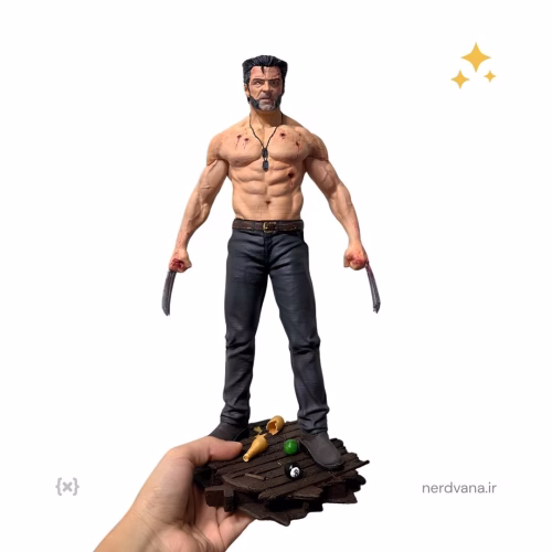 اکشن فیگور ولورین Wolverine 🔮 چاپ 3d (1)