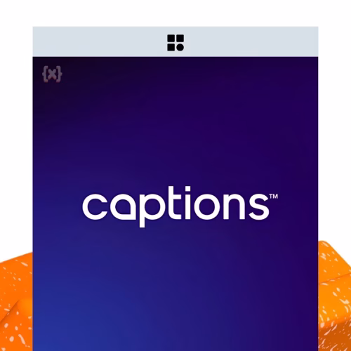 خرید اکانت Captions کپشنز با گارانتی تحویل فوری